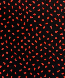 AX Paris Black Dotty Puff Sleeve Pleated Skater Dress 10 AX Paris Black Dotty Puff Sleeve Pleated Skater Dress