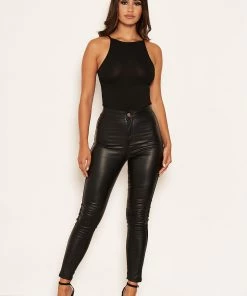 AX Paris Wet Look Jeans