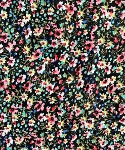 AX Paris Jumpsuits And Playsuits Black Ditsy Floral High Neck Playsuit