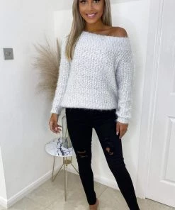 AX Paris Black Ripped Skinny Jeans