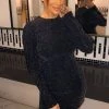 AX Paris Dresses Black Sparkle Bodycon Dress