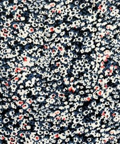 AX Paris Blue Printed Frill Front Jumpsuit Jumpsuits And Playsuits