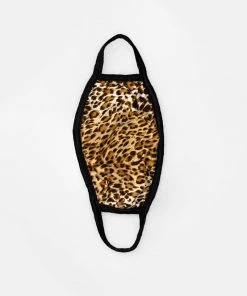AX Paris Camel Animal Printed Face Covering