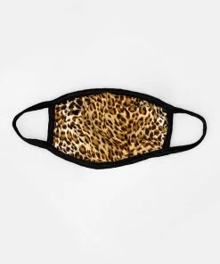 AX Paris Camel Animal Printed Face Covering
