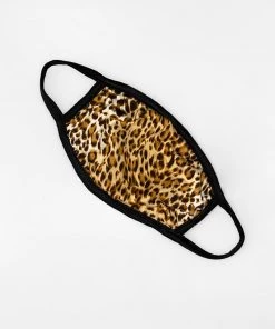 AX Paris Camel Animal Printed Face Covering