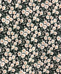 AX Paris Jumpsuits And Playsuits Black Daisy Print Wrap Jumpsuit