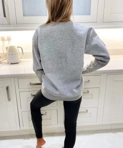AX Paris Grey J'adore Sweatshirt
