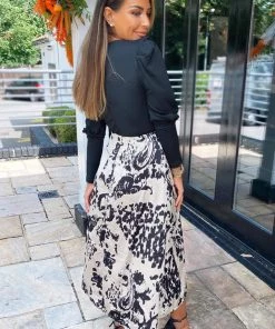 AX Paris Multi 2 In 1 Animal Print Wrap Midi Dress Dresses