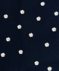 AX Paris Navy Ditsy Daisy Print Frill Hem Shift Dress Dresses