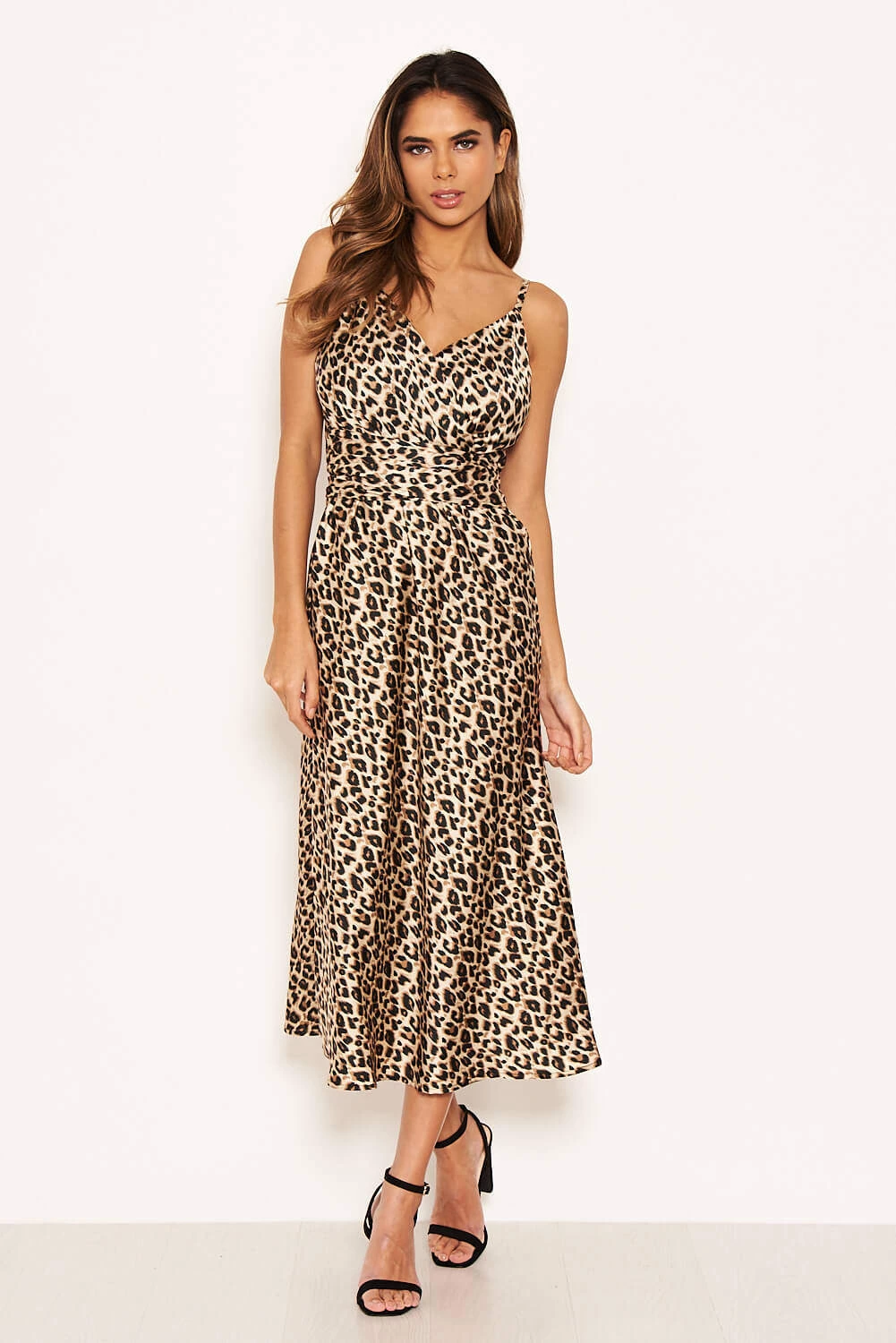 AX Paris Leopard Print Silky Midi Dress 3 AX Paris Leopard Print Silky Midi Dress